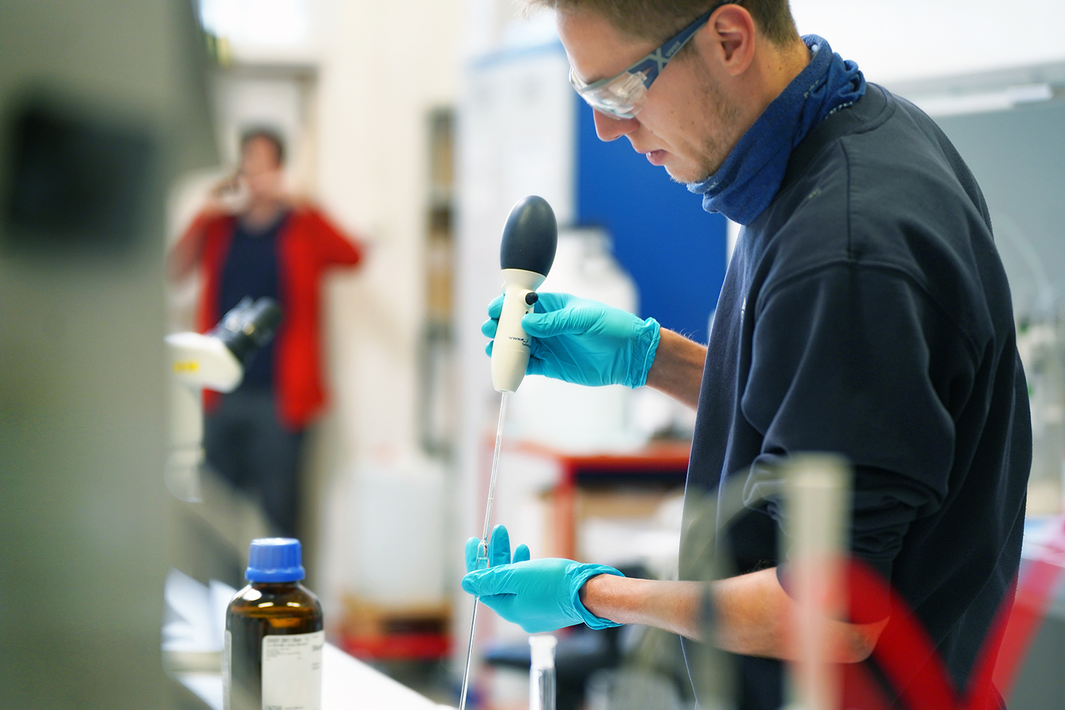 Volné pracovní pozice v laboratoři